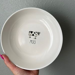 Rae dunn moo cow farmline bowl